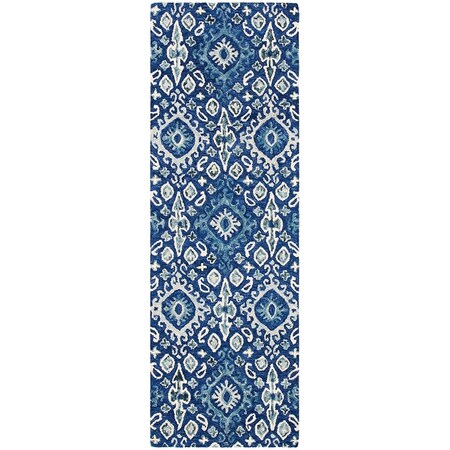 Safavieh Aspen Runner Area Rug Navy & Beige - 2 ft.-3 in. x 7 ft. APN295N-27